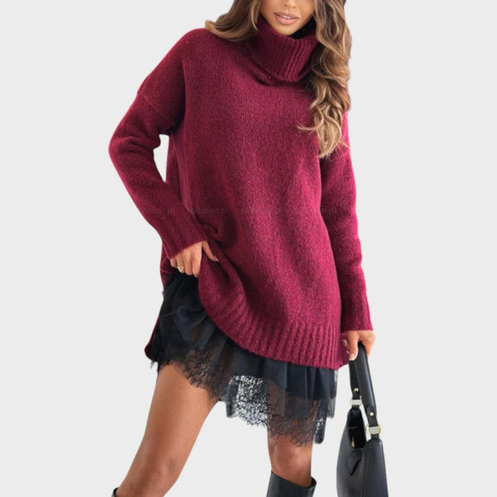 SARA™ | CONJUNTO DE JERSEY Y VESTIDO