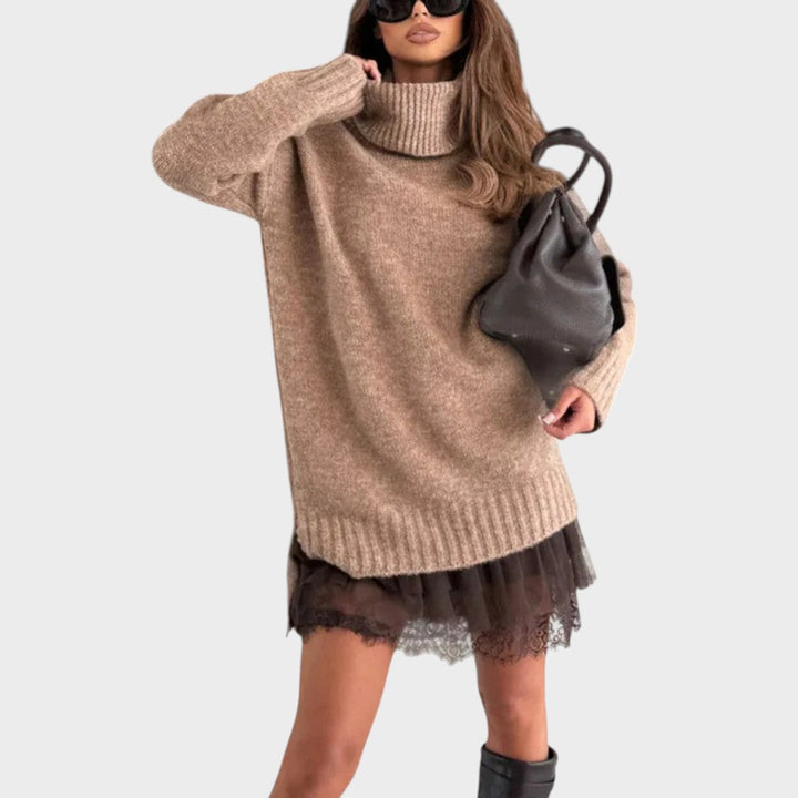 SARA™ | CONJUNTO DE JERSEY Y VESTIDO