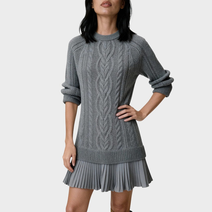 VALERIA™ | VESTIDO DE PUNTO EN TEJIDO