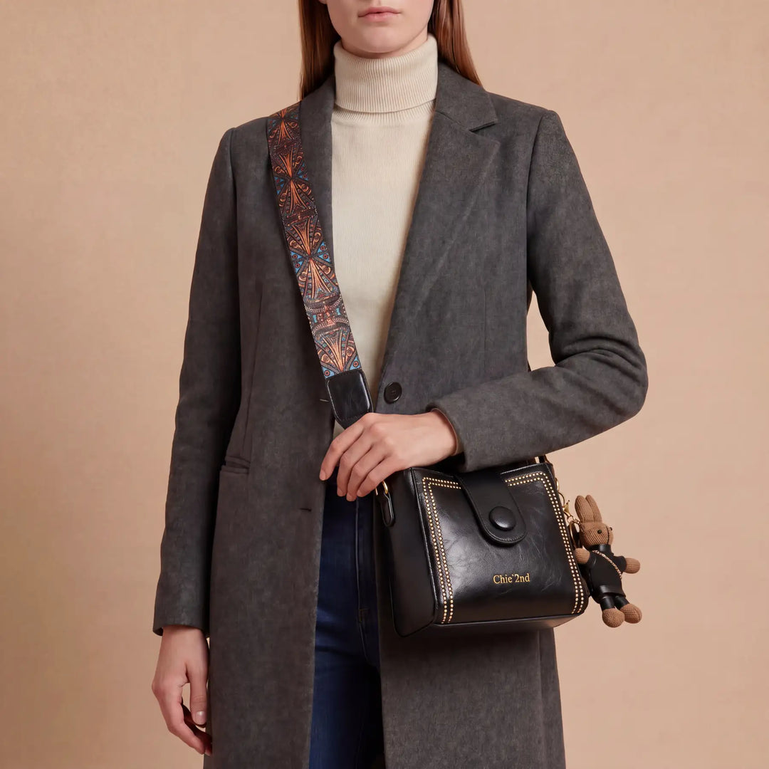 Bolso tipo Satchel + Muñeco Valen de regalo