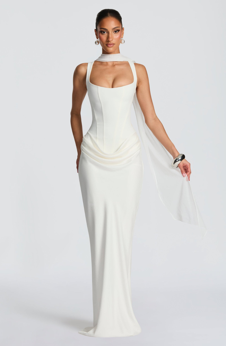 ELENA™ | VESTIDO MAXI CON FORMA DE RELOJ DE ARENA