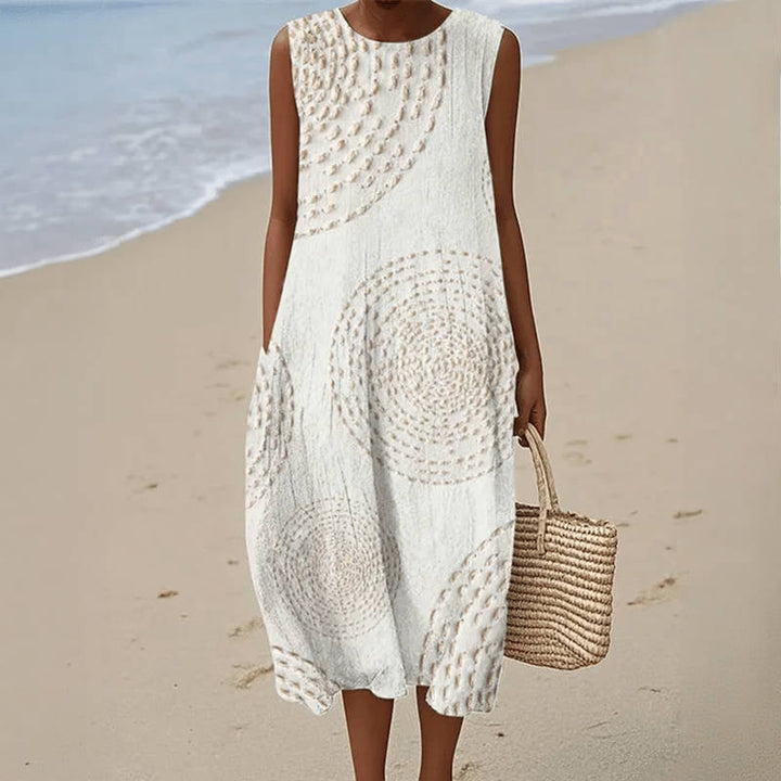 Viveka | Vestido casual retro