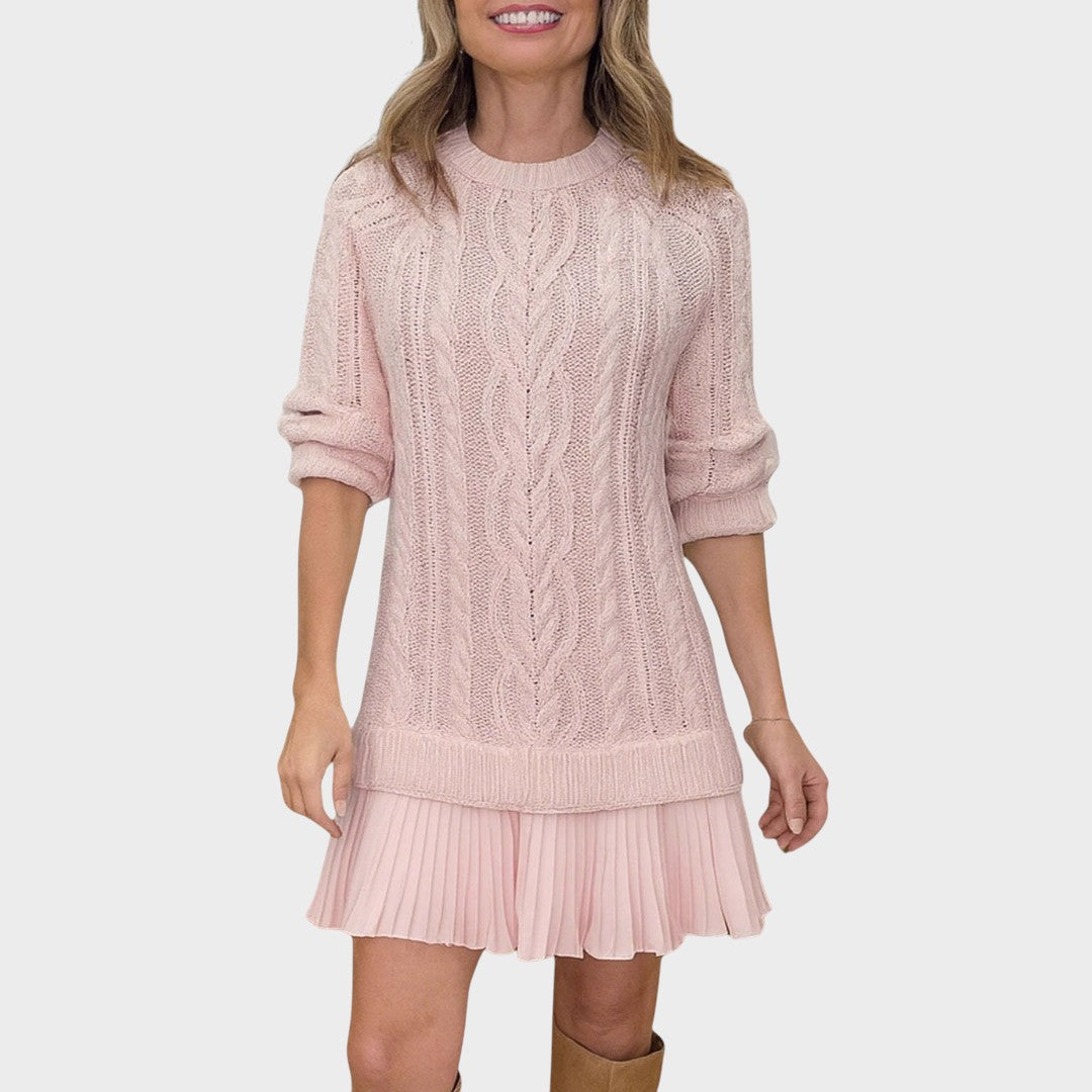 VALERIA™ | VESTIDO DE PUNTO EN TEJIDO