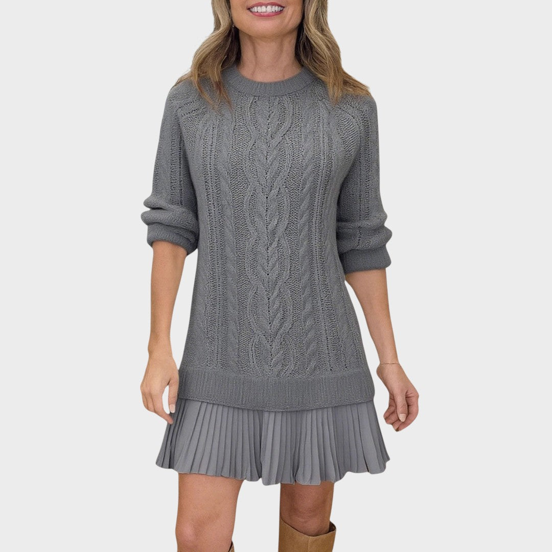 VALERIA™ | VESTIDO DE PUNTO EN TEJIDO
