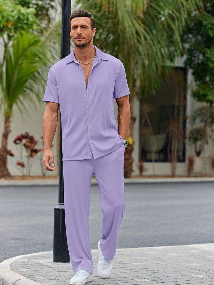 Melilla | Conjunto de Camisa de Corte Suelto