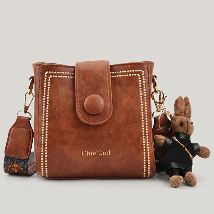 Bolso tipo Satchel + Muñeco Valen de regalo