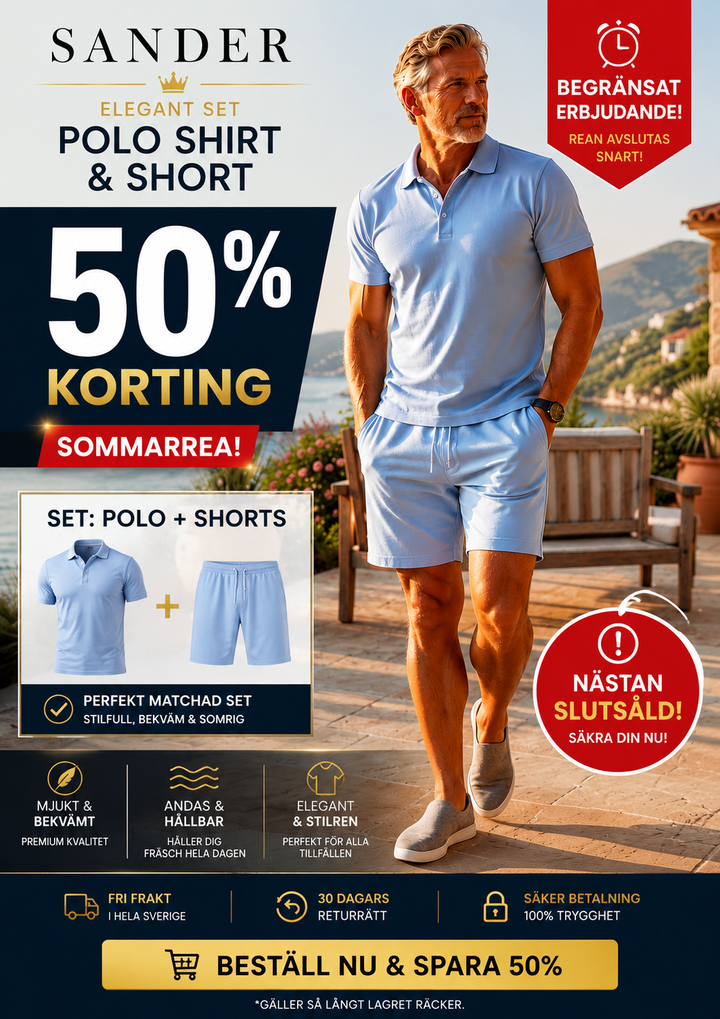 Sander™| Elegante Polo Set