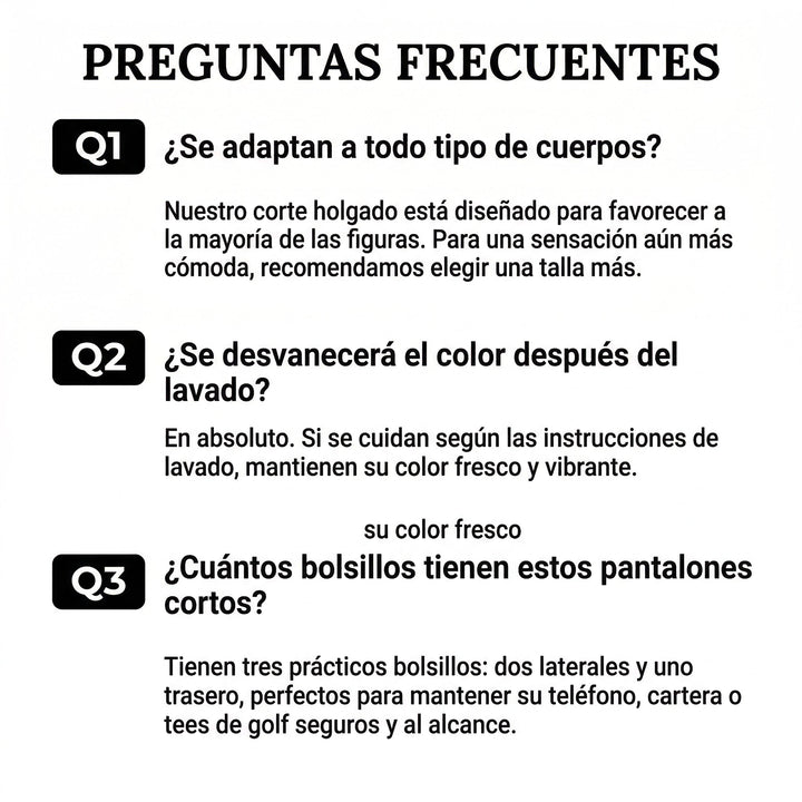 Chino corto elástico