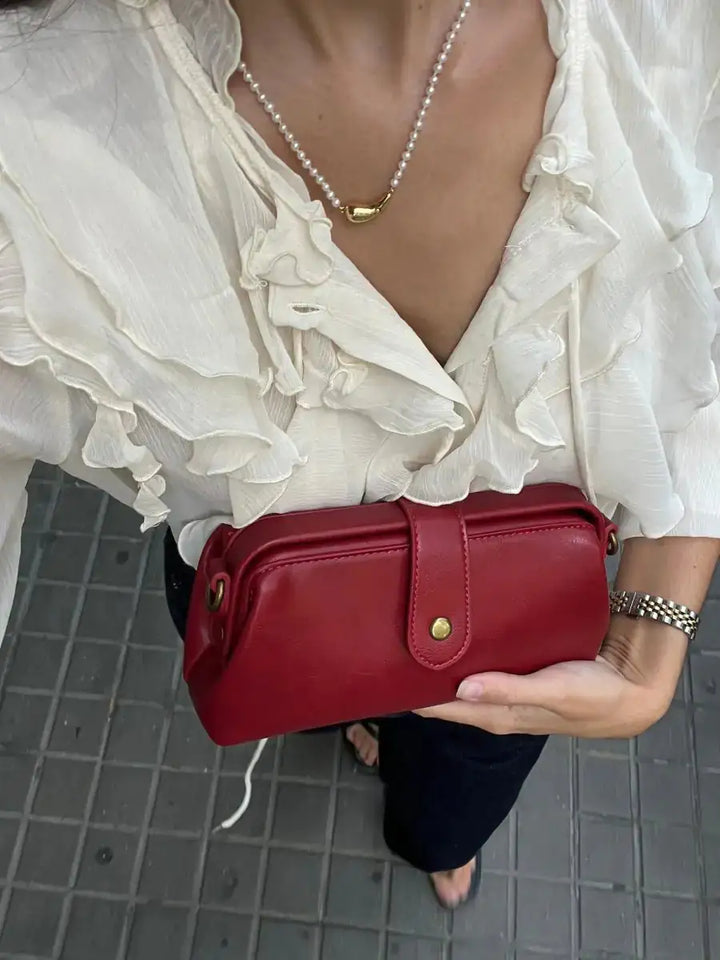 Bolso Valens Vintage - Rojo
