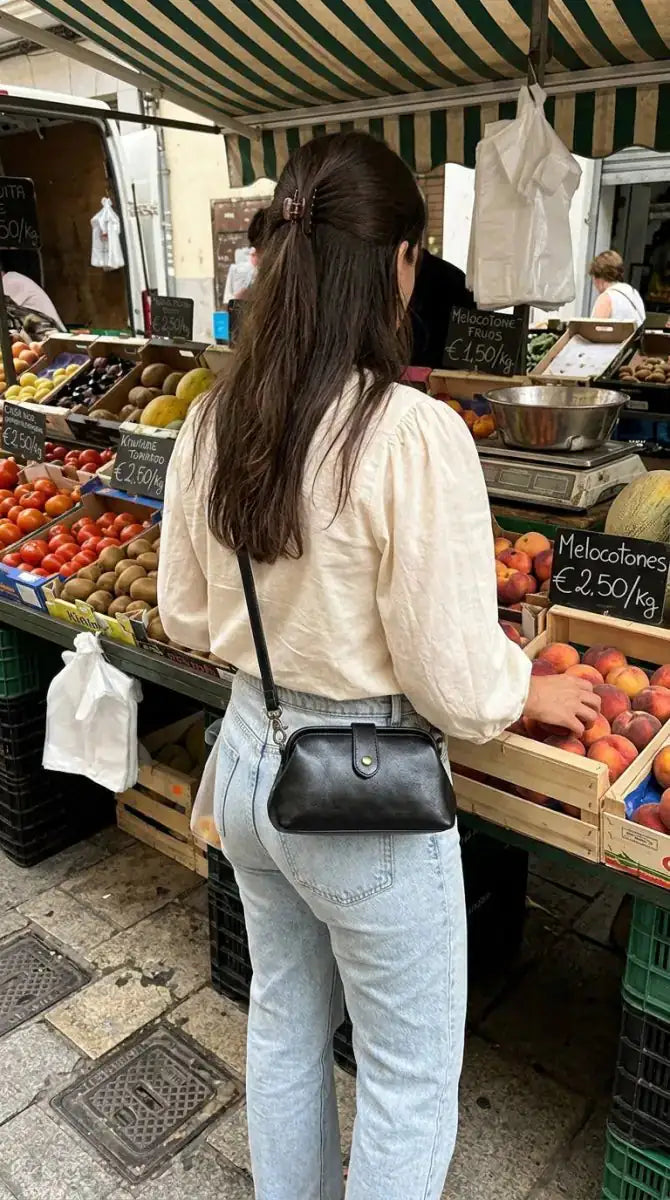 Bolso Valens Vintage - Negro