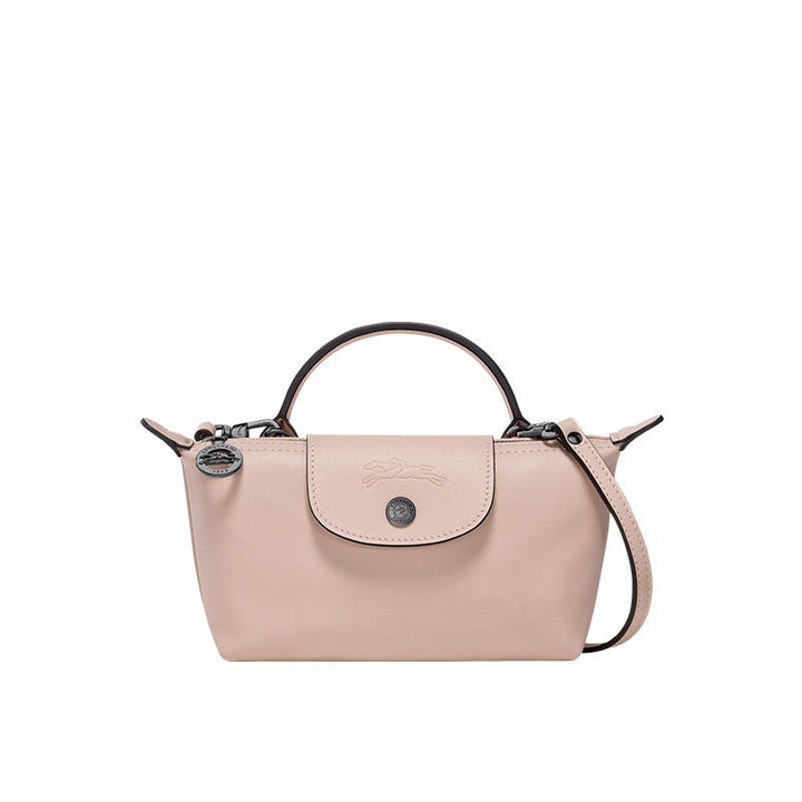 Bolso Longchamp de cuero mini - Rosa