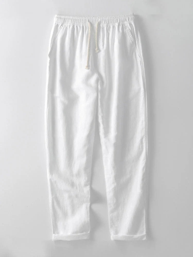 Desierto Set | Conjunto fluido de camisa y pantalón en mezcla premium de lino