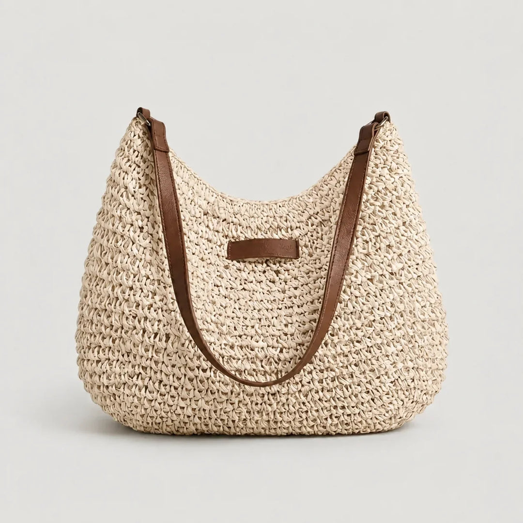 Bolso Bandolera de Rafia Valens