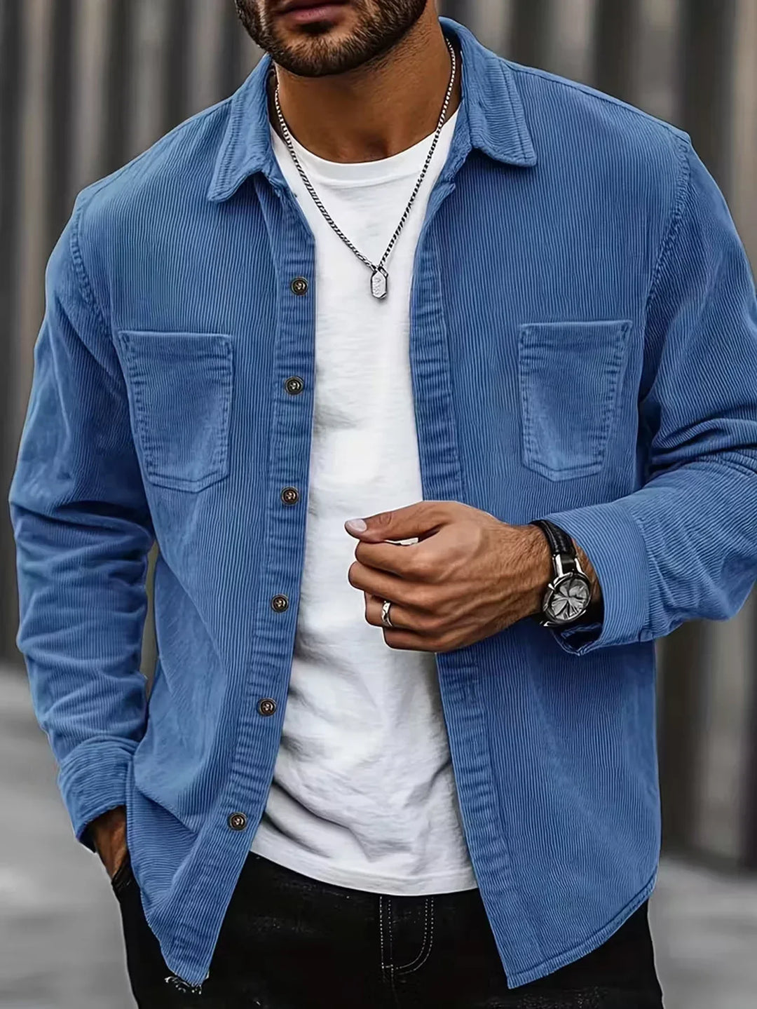 Valentin | Overshirt moderno con estilo atemporal