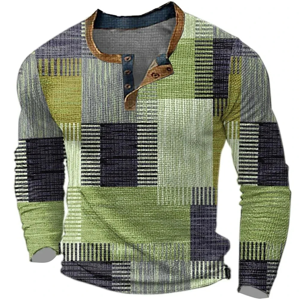 BEECK™ | CAMISA DE MANGA LARGA PARA HOMBRE COLORIDA