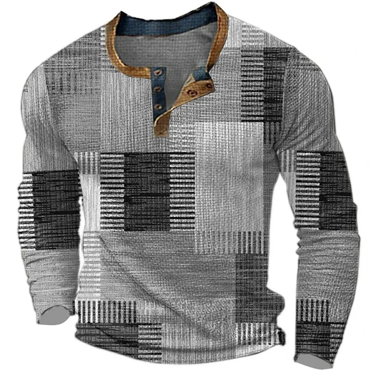 BEECK™ | CAMISA DE MANGA LARGA PARA HOMBRE COLORIDA