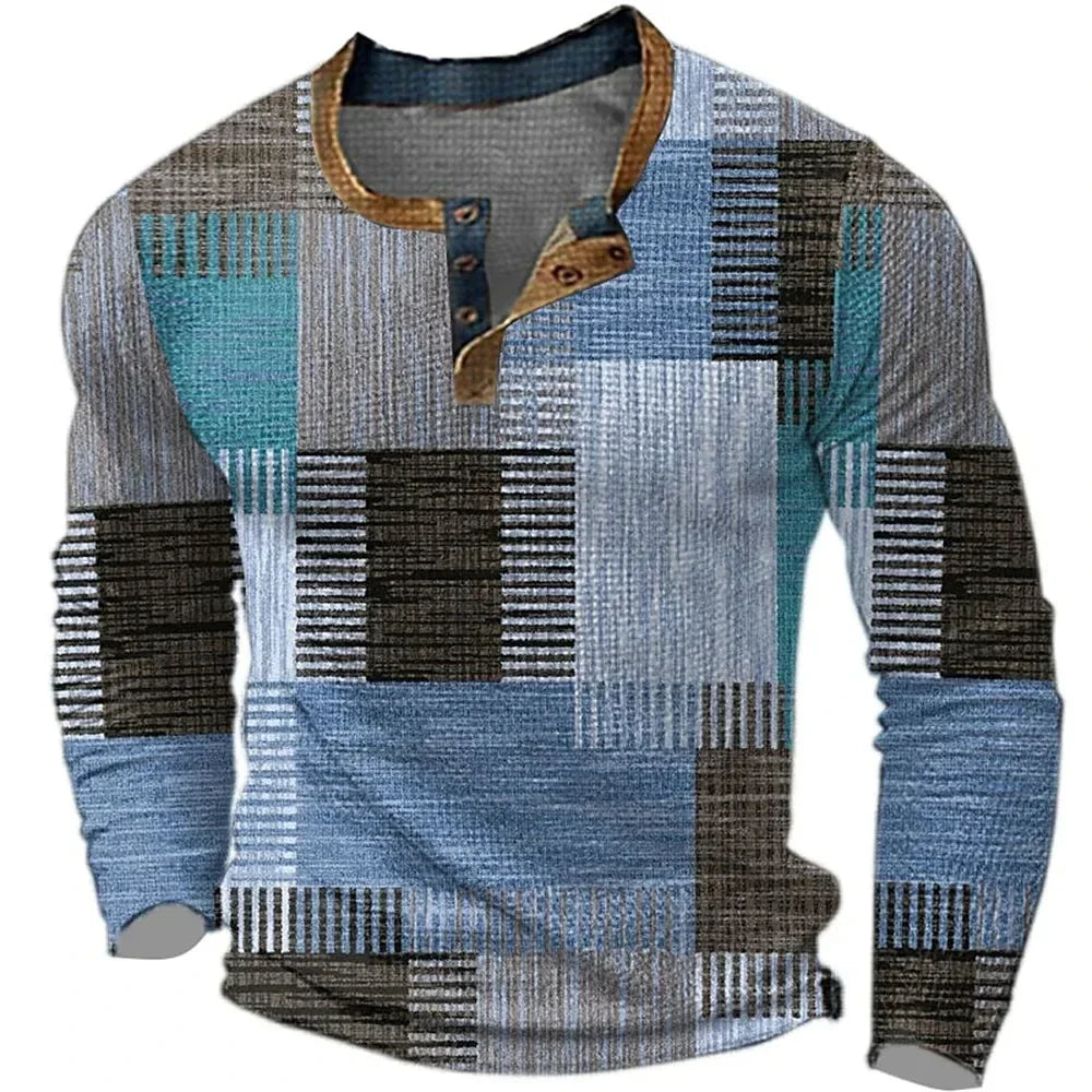 BEECK™ | CAMISA DE MANGA LARGA PARA HOMBRE COLORIDA
