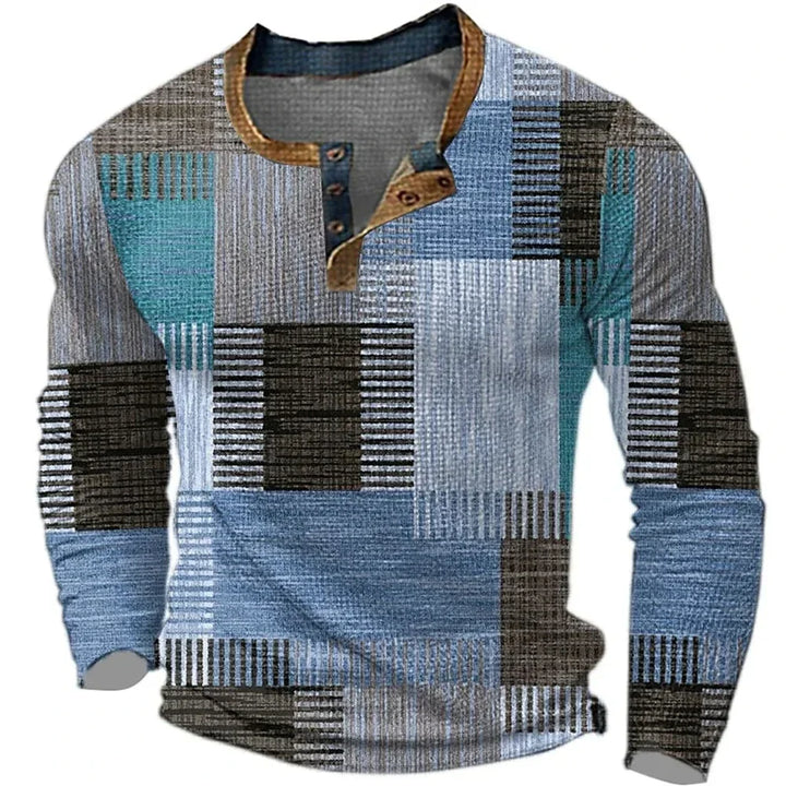 BEECK™ | CAMISA DE MANGA LARGA PARA HOMBRE COLORIDA