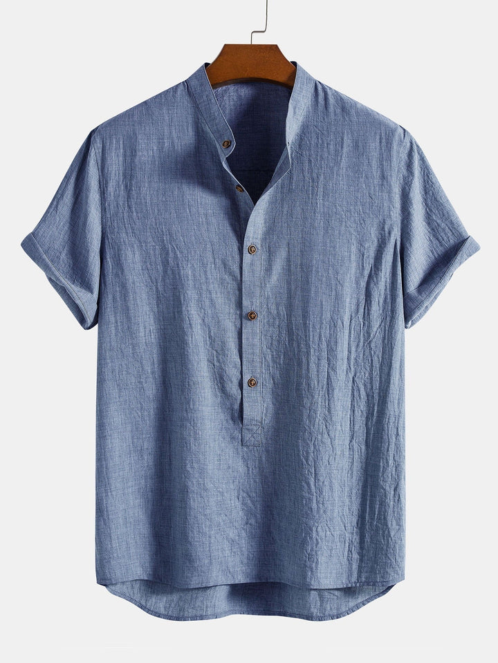 Desierto Set | Conjunto fluido de camisa y pantalón en mezcla premium de lino