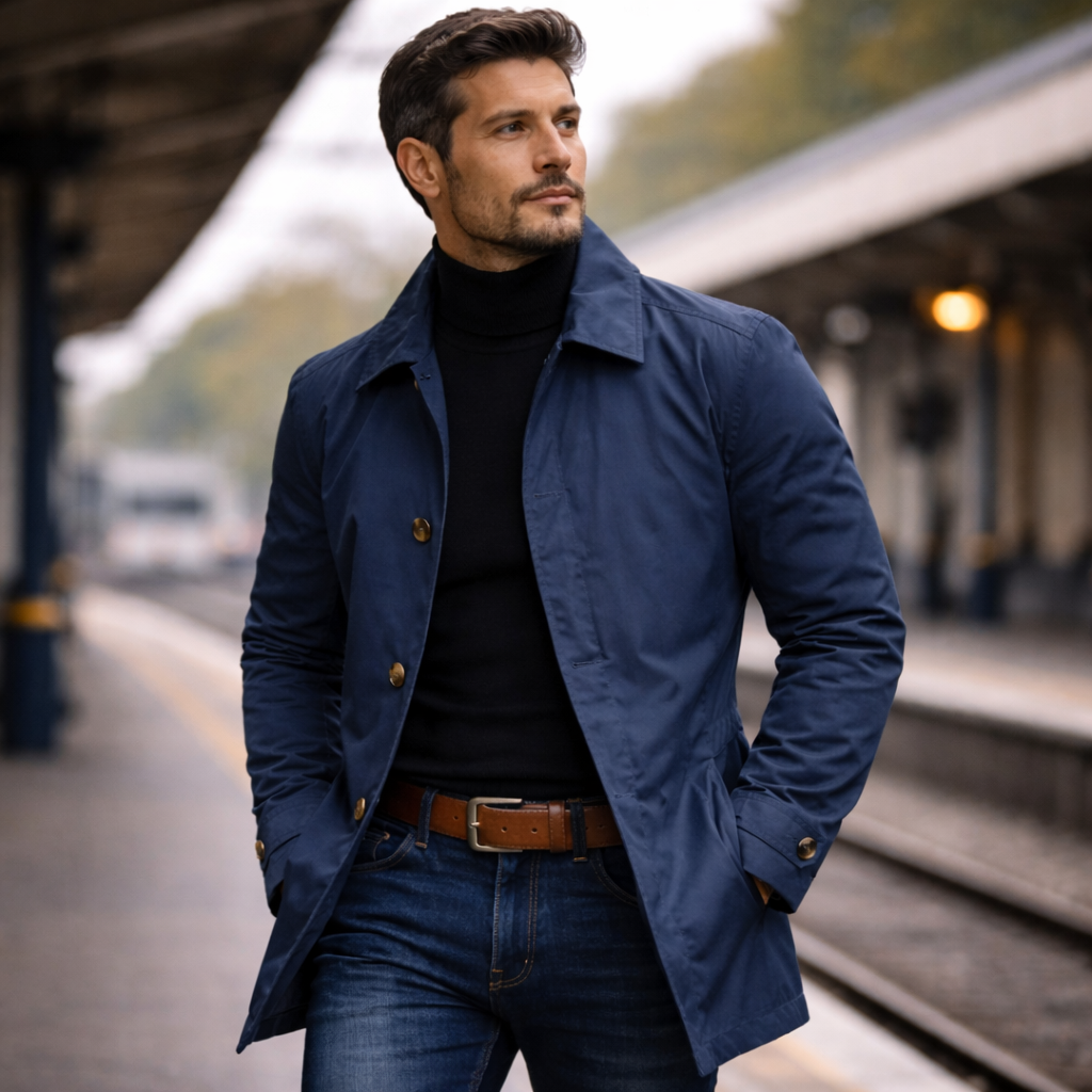 Adrian | Abrigo para hombre elegante