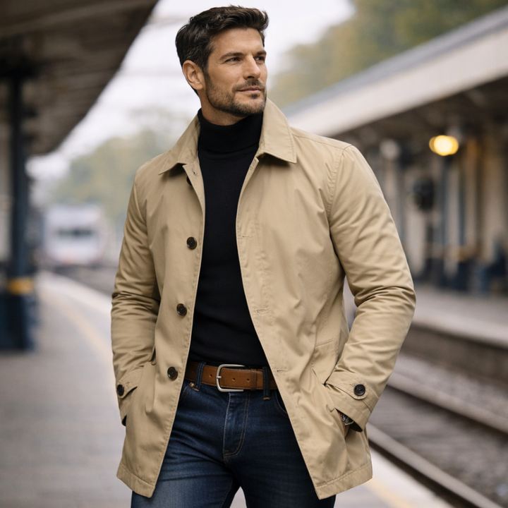 Adrian | Abrigo para hombre elegante