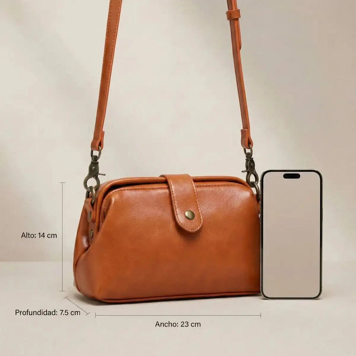 Bolso Valens Vintage - Naranja Teja