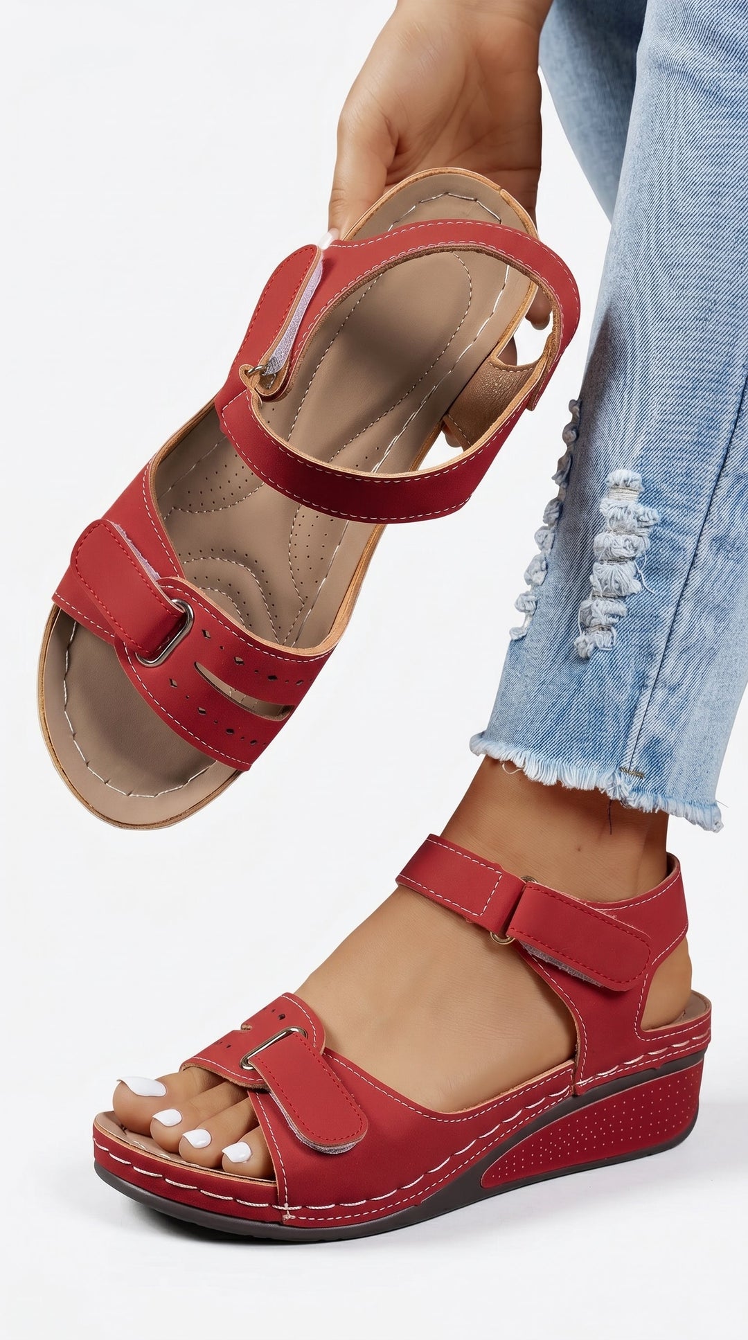DELACROIX | Sandalias ortopédicas Elise Comfort
