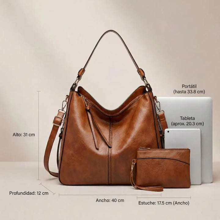 Bolso hobo Valens + Cartera de bolsillo GRATIS