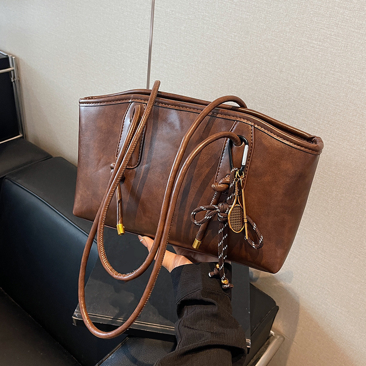 👜 Bolso de hombro de cuero PU estilo retro Valens