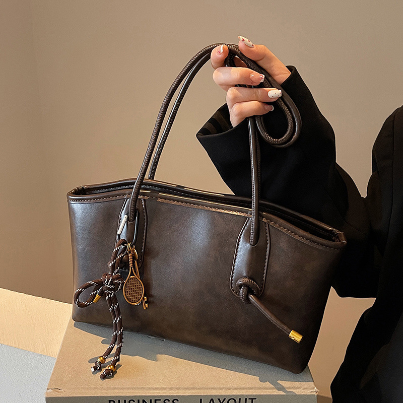 👜 Bolso de hombro de cuero PU estilo retro Valens