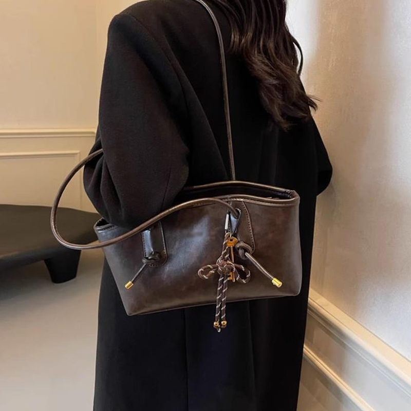 👜 Bolso de hombro de cuero PU estilo retro Valens