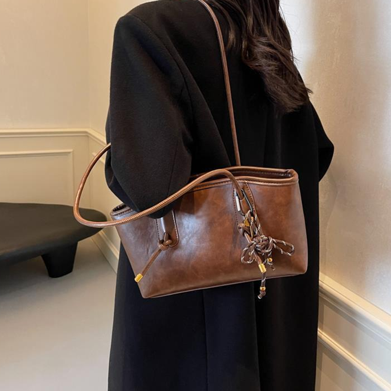 👜 Bolso de hombro de cuero PU estilo retro Valens