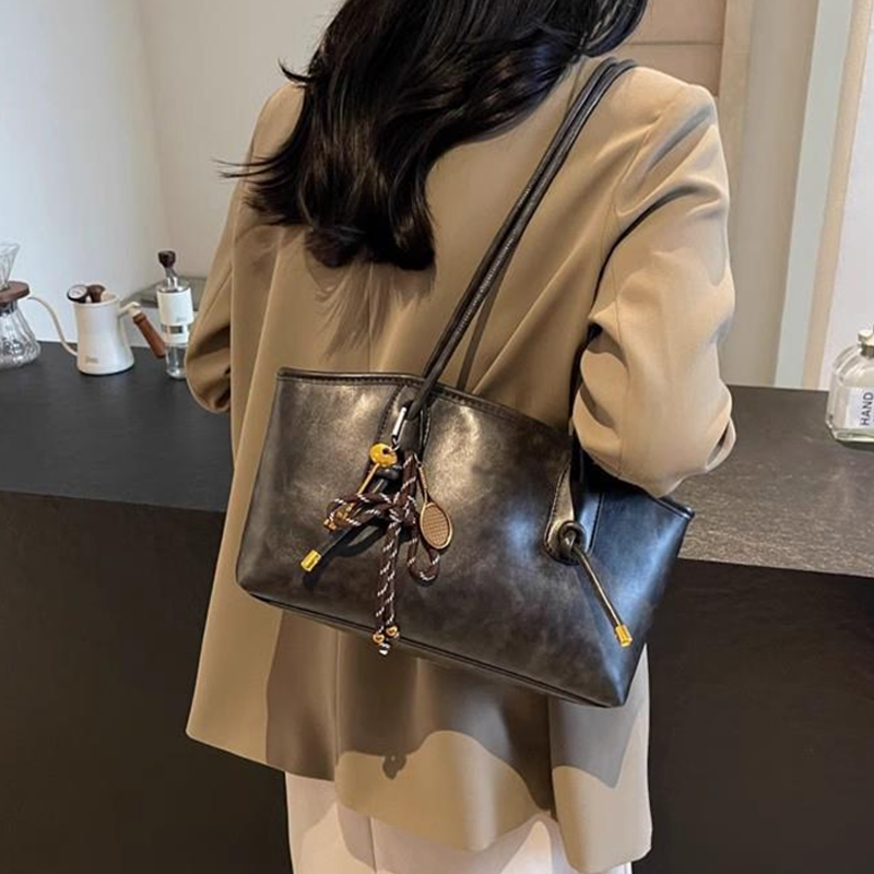 👜 Bolso de hombro de cuero PU estilo retro Valens