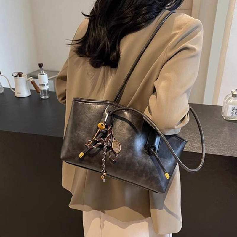 👜 Bolso de hombro de cuero PU estilo retro Valens