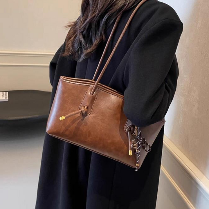 👜 Bolso de hombro de cuero PU estilo retro Valens