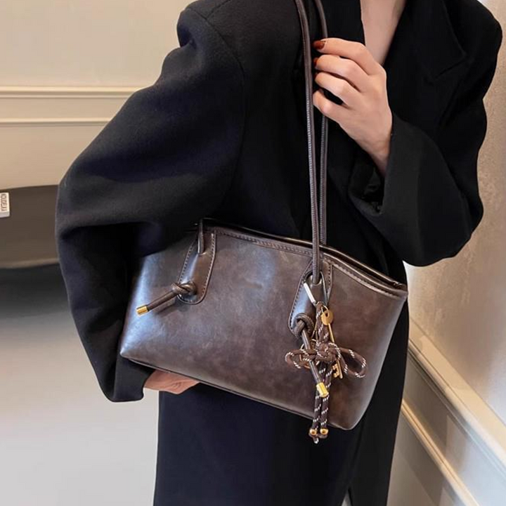 👜 Bolso de hombro de cuero PU estilo retro Valens