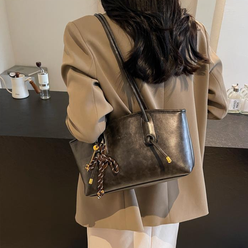 👜 Bolso de hombro de cuero PU estilo retro Valens