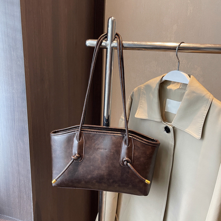 👜 Bolso de hombro de cuero PU estilo retro Valens