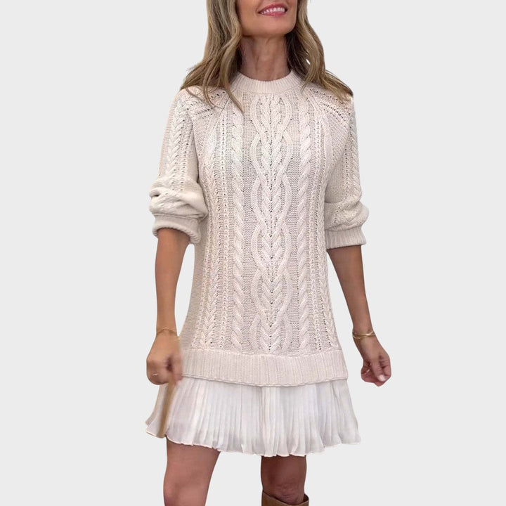 VALERIA™ | VESTIDO DE PUNTO EN TEJIDO